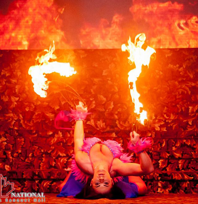 BELLY DANCE WITH FIRE