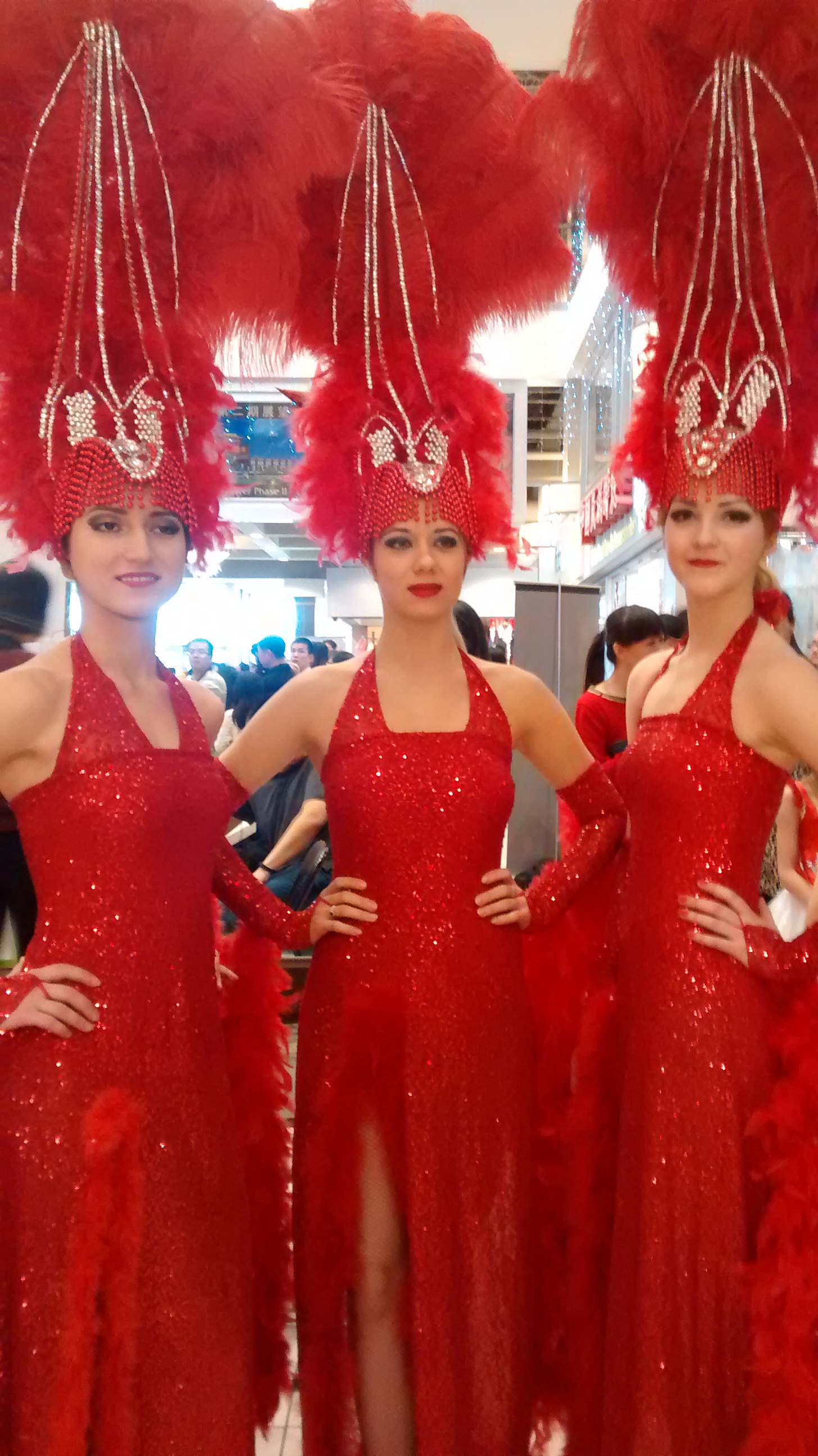 LADIES IN RED